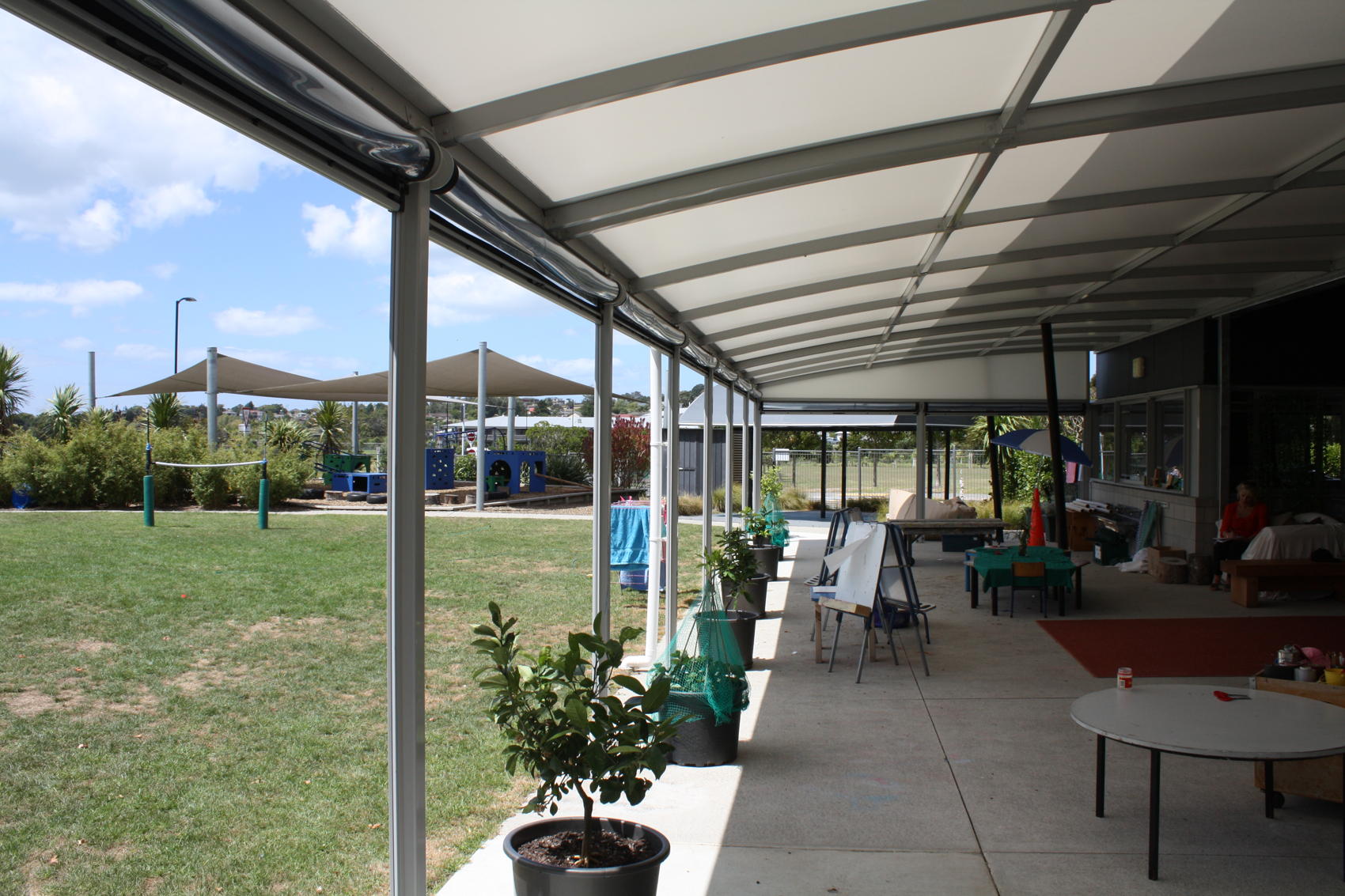Silverdale Kindergarten Canopy by Fresco Shades
