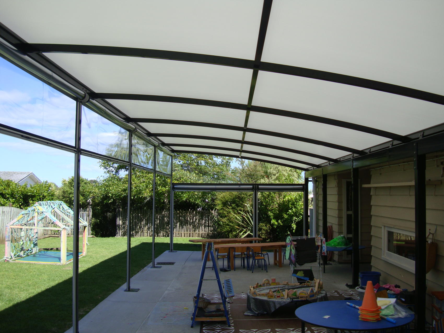 Torbay Kindergarten Canopy Fresco Shades